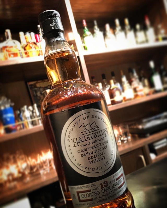 【new arrival single malt 】hazelburn 13yrs(2003 Oct.-2017 Mar.)oloroso cask matured 47.1% limited 12,000 bottles#bar #authenticbar #bartool #gyoutoku #gyotoku #hazelburn #whisky #singlemalt #malt #whisky #ウイスキー #シングルモルト #ヘーゼルバーン #バーツール #行徳