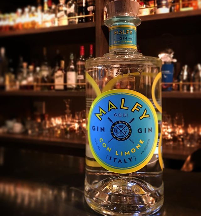 【new arrival gin】malfy gin  41%from Italy #bar #authenticbar #bartool #malfygin #malfy #craftgin #gin #クラフトジン #ジン #マルフィ #マルフィジン #バーツール #行徳 #行徳bar