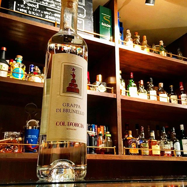 【new arrival grappa】Col d'orcia / di brunello #bar #authenticbar #bartool #gyoutoku #gyotoku #grappa #coldorcia #berta #brunello #sangiovesegrosso #brandy #montalcino #グラッパ #ブランデー #コルドルチャ #ベルタ #サンジョヴェーゼグロッソ #ブルネッロ #モンタルチーノ #バーツール #行徳 #行徳bar #浦安 #船橋