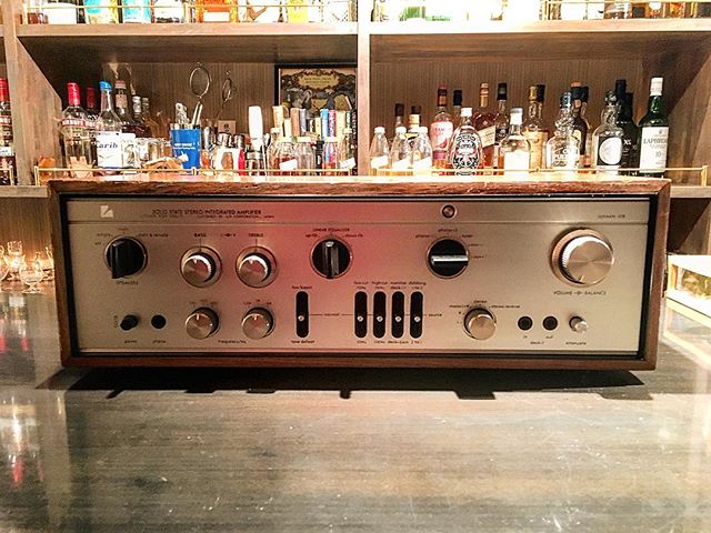 【new arrival amplifier】Luxman L308#bartool #bar #authenticbar  #amplifiers #luxman #ラックスマン #バーツール #行徳 #行徳BAR #浦安 #船橋