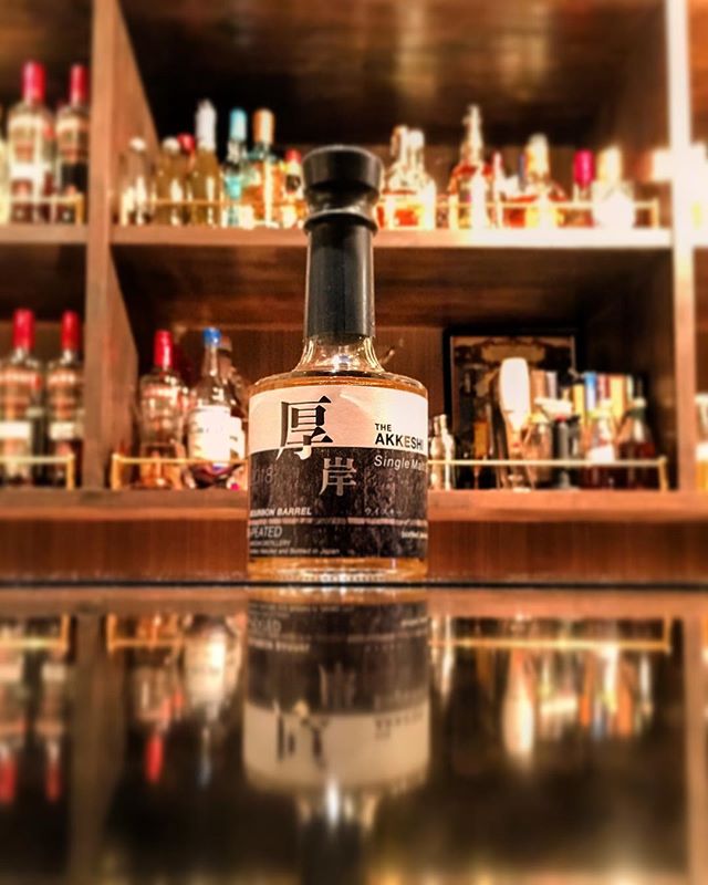 【new arrival Japanese malt】厚岸 (Akkeshi) new born 2018 single malt spirit / 60%Non-peated / bourbon barrel #bar #authenticbar #bartool #akkeshi #akkeshidistillery #singlemalt #singlemaltwhisky #whisky # #ウイスキー #シングルモルト #シングルモルトウイスキー #厚岸 #厚岸蒸留所 #行徳 #行徳bar #船橋 #浦安