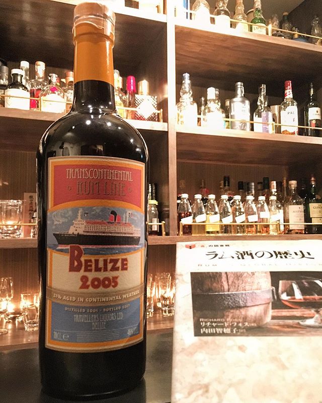 【new arrival rum】Belize 2005-2017 / trans continental rum line #bar #authenticbar #bartool #rum #belizerum #belize #transcontinentalrumline #maisonduwhisky #lamaisonduwhisky #lmdw #ラム #ラム酒 # #行徳 #行徳bar #船橋 #浦安